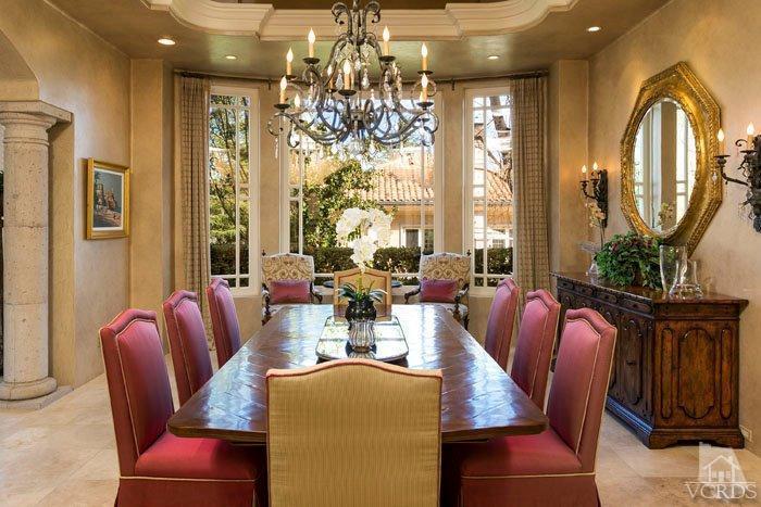 2300 White Stallion Road Thousand Oaks, CA 91361 - Photo 27 of 86 a view of a dining room with furniture window and outside view