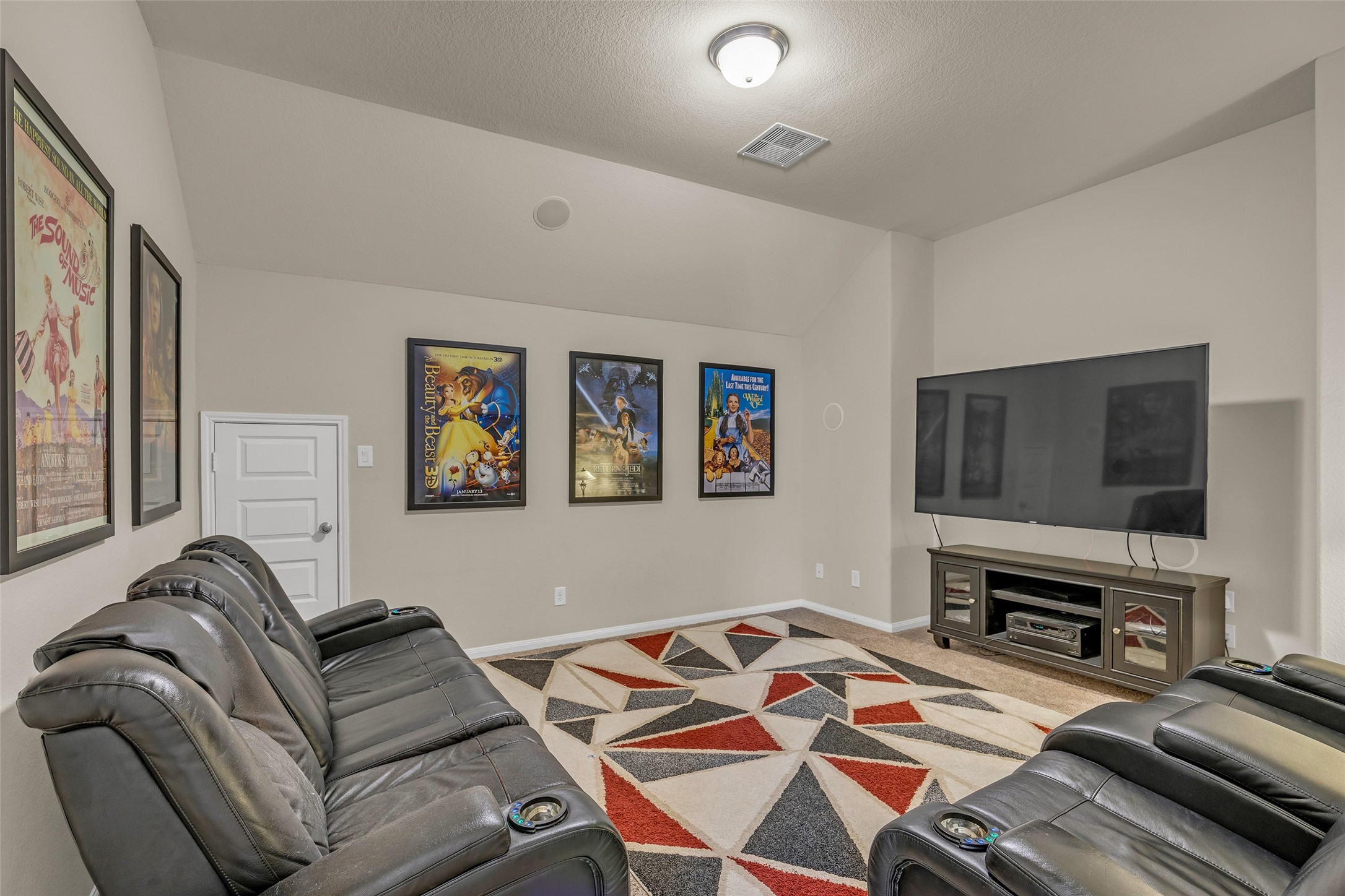 22419 Sawmill Ranch Drive Spring, TX 77389 - Photo 25 of 45 Bring on the popcorn! The media room includes wired sound system.