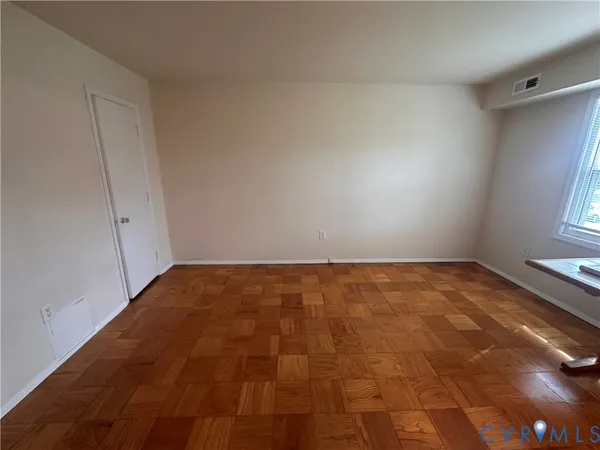 a view of empty room