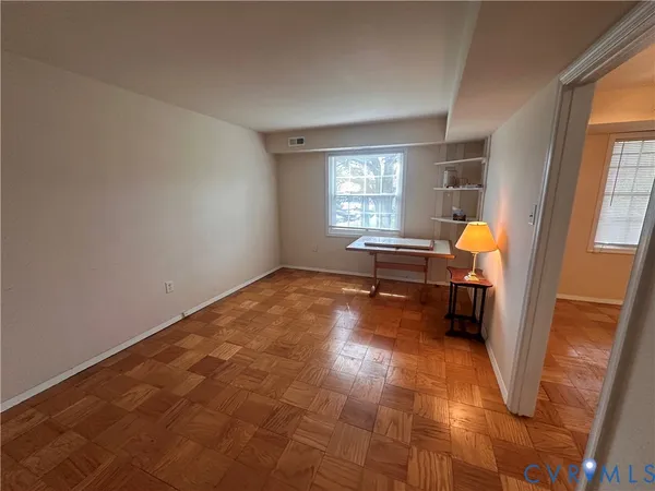 a view of room with a window