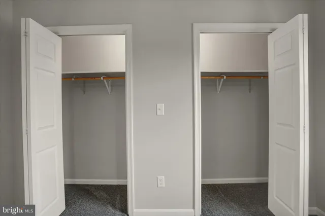 a view of closet area