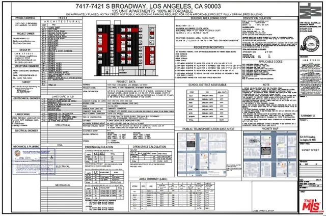 a view of a large window