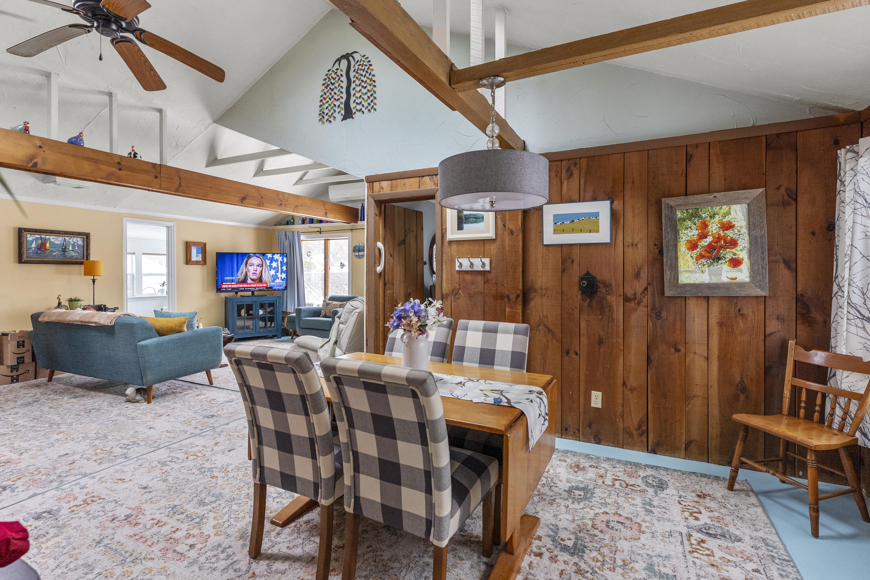 24 E Road Mashpee, MA 02649 - Photo 20 of 43 a view of a livingroom with furniture and a rug