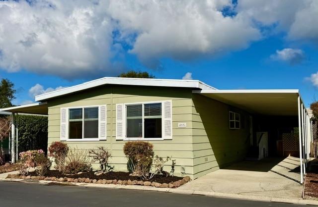 225 Mt Hermon Road, Unit 217 Scotts Valley, CA 95066 - Photo 27 of 29 a front view of a house with a yard