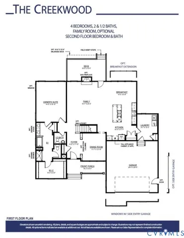 a picture of a room with a white wall and a painting