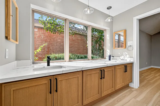 a bathroom with a shower and toilet