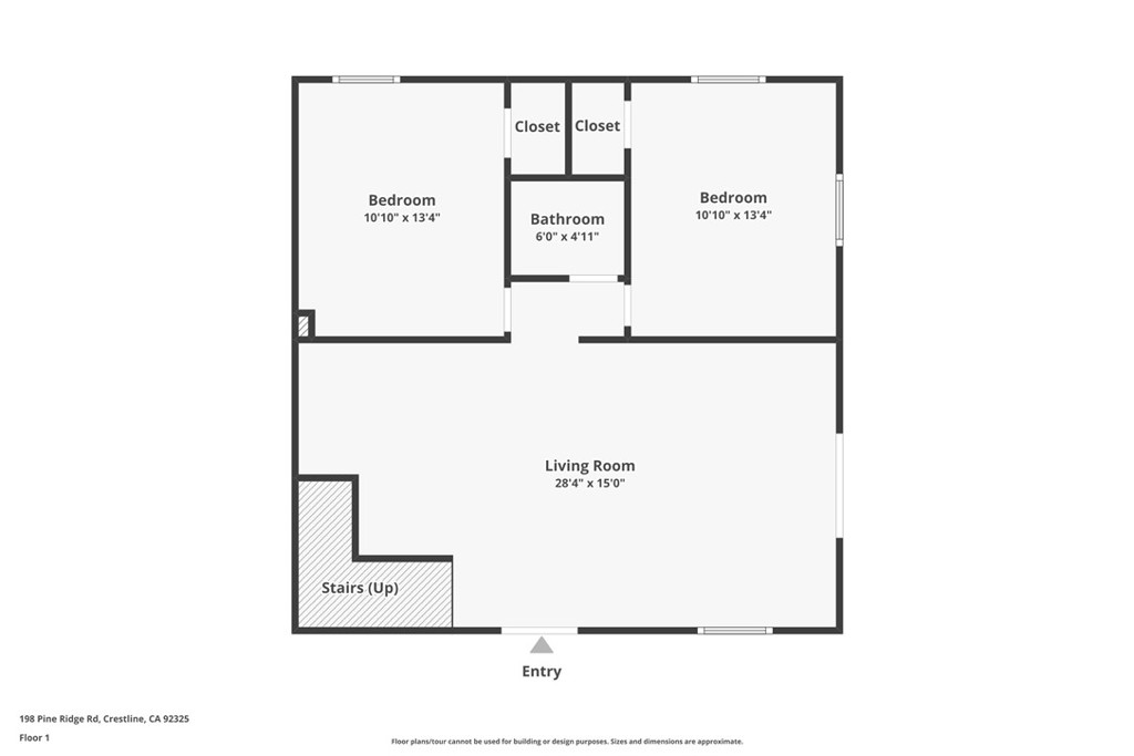 198 Pine Ridge Road Crestline, CA 92325 - Photo 44 of 45 a picture of a bench in front of a door