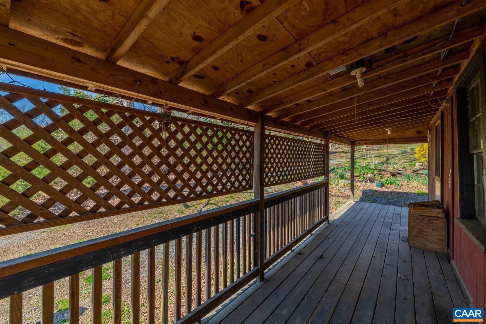 2143 Salem Road Schuyler, VA 22969 - Photo 13 of 36 a view of balcony with wooden floor