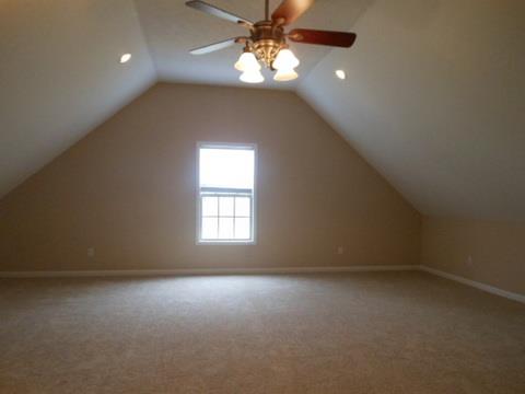 205 Lawrence Lane Springfield, TN 37172 - Photo 13 of 19 en empty room with windows and chandelier fan