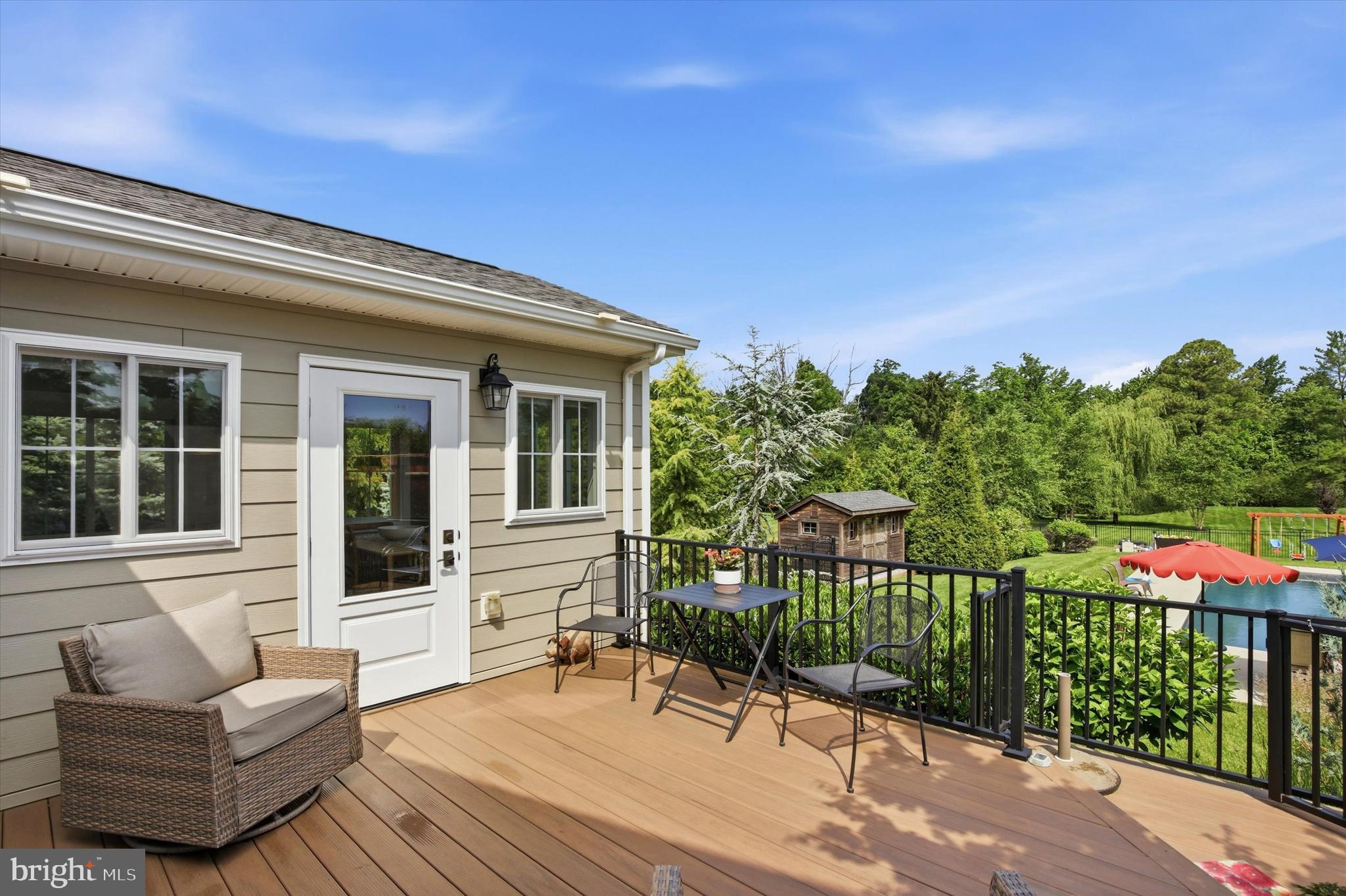 1317 Dell Road Norristown, PA 19403 - Photo 36 of 61 First level deck off Sunroom