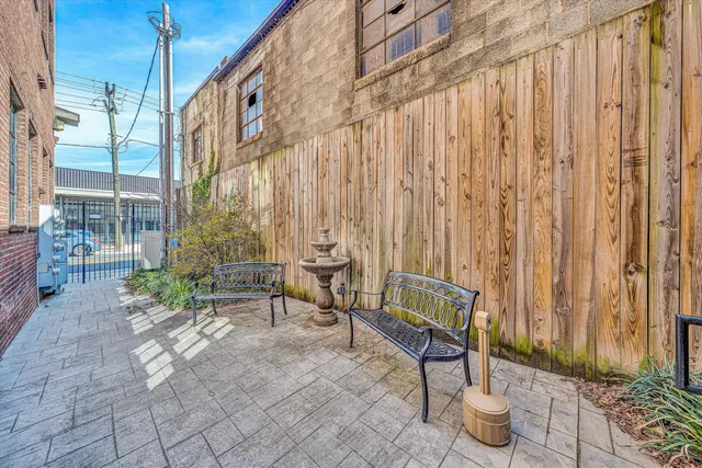 a view of outdoor seating area