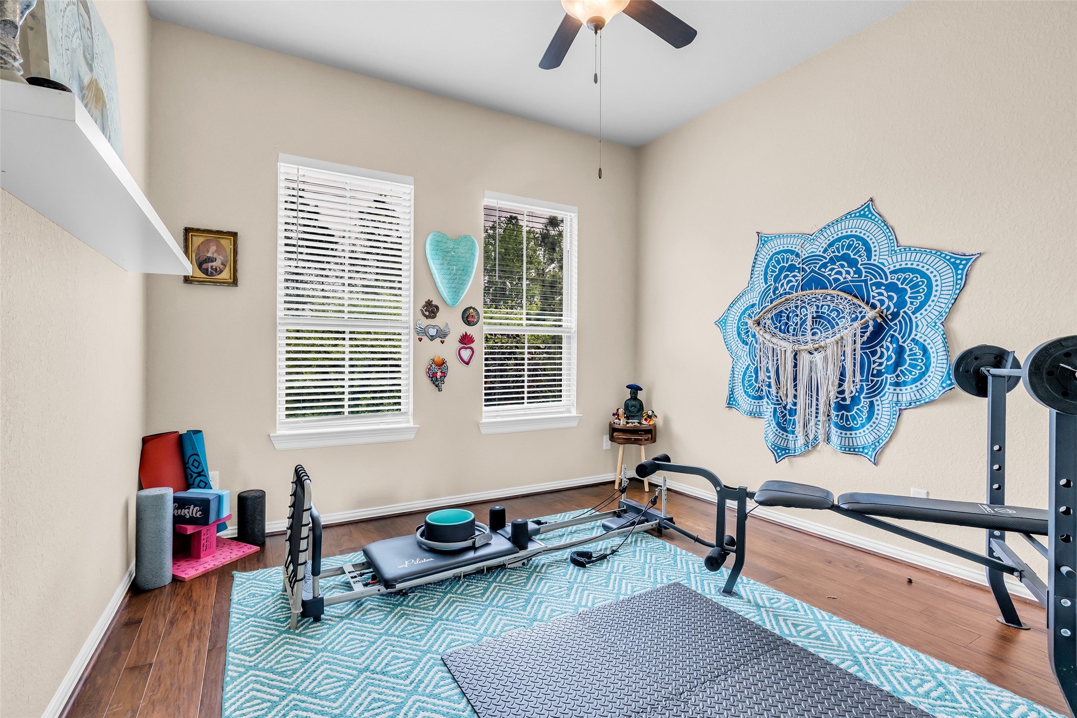 143 West Valera Ridge Place Spring, TX 77389 - Photo 28 of 50 Bedroom #5 upstairs at the front of the house.