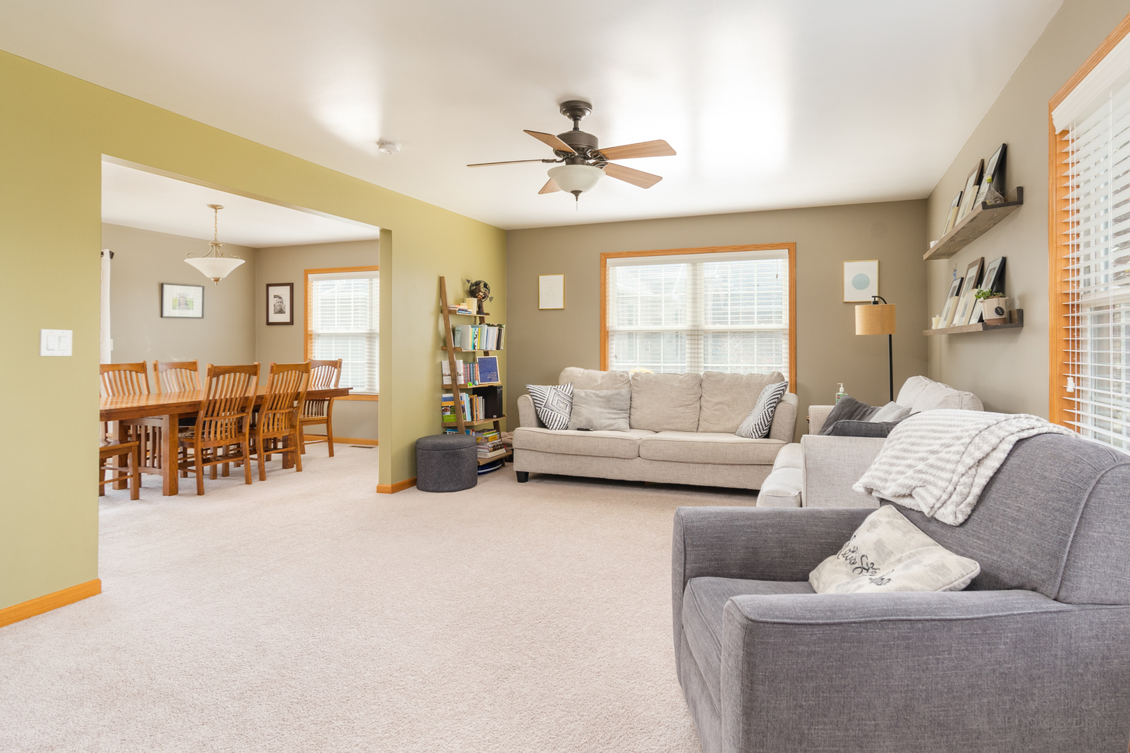 3421 Marquette Road Peru, IL 61354 - Photo 14 of 41 a living room with furniture and a large window