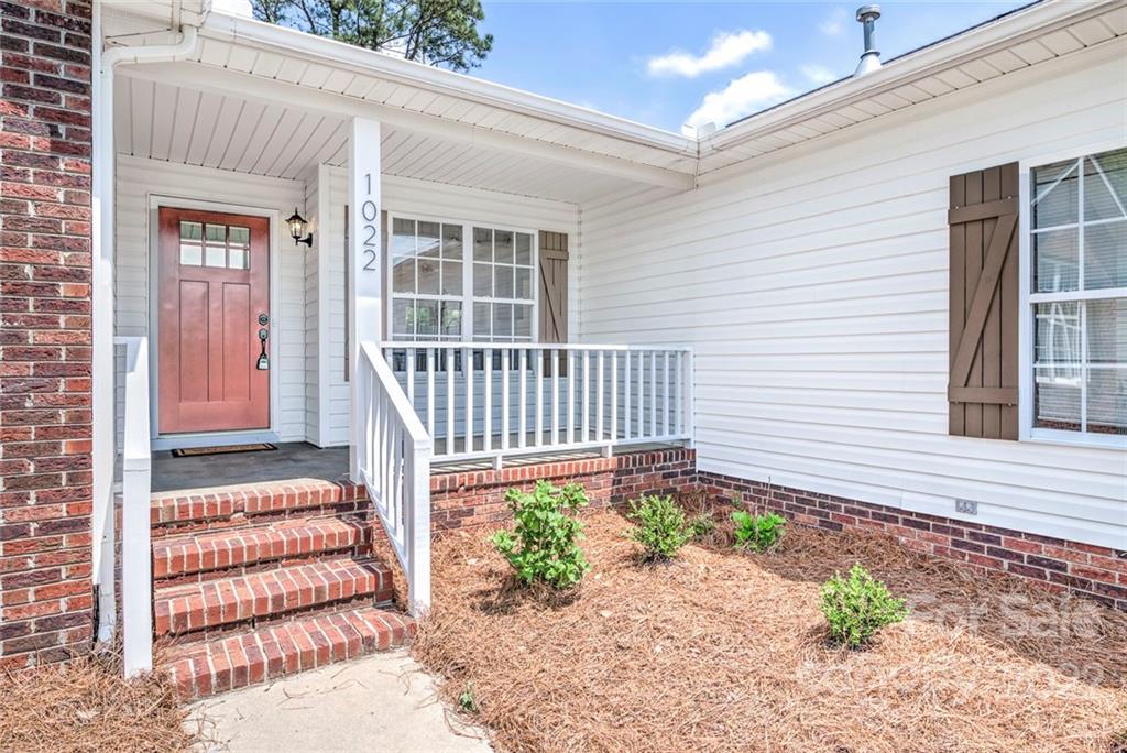 1022 Piney Church Road Concord, NC 28025 - Photo 2 of 16 a front view of a house