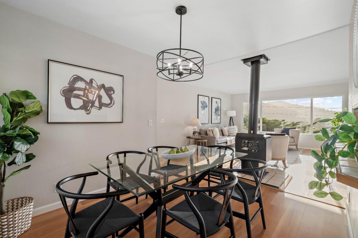 1212 Seville Drive Pacifica, CA 94044 - Photo 11 of 37 a view of a dining room with furniture window and outside view