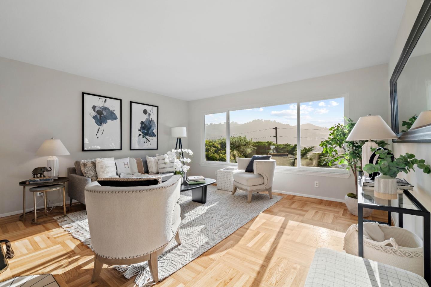 1212 Seville Drive Pacifica, CA 94044 - Photo 4 of 37 a living room with furniture and a large window