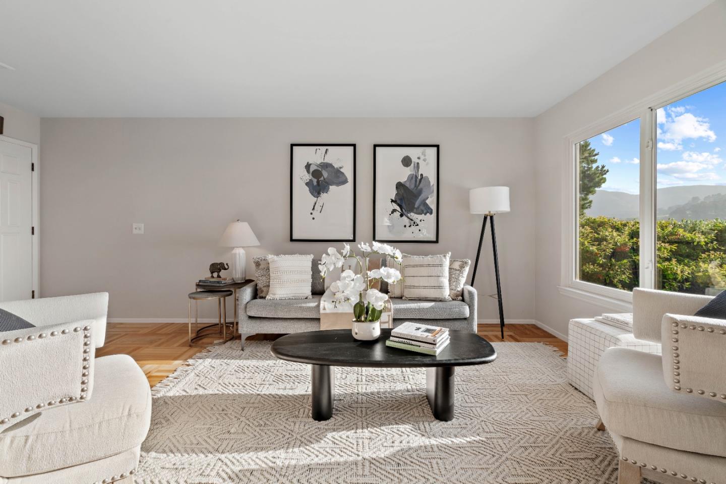 1212 Seville Drive Pacifica, CA 94044 - Photo 7 of 37 a living room with furniture and a large window