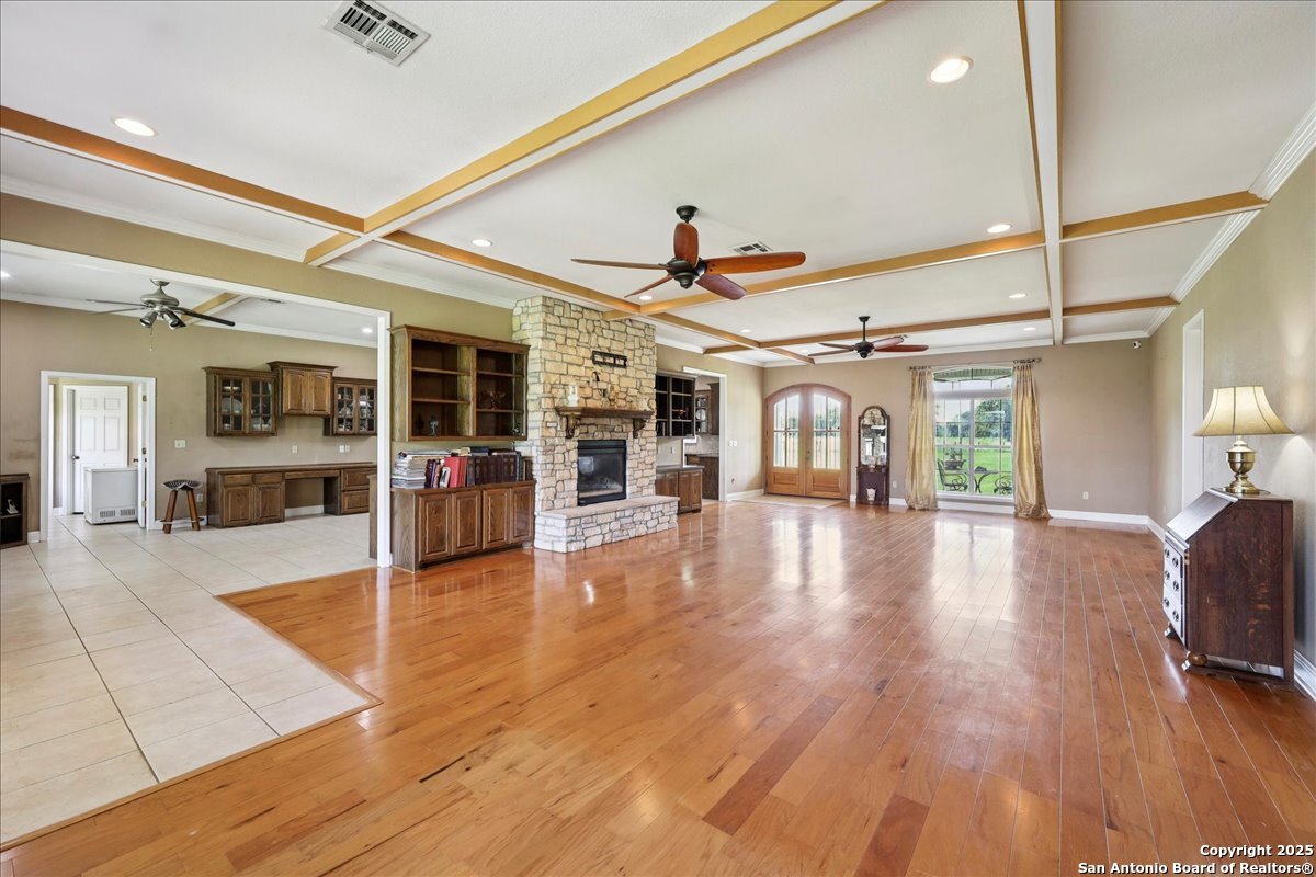 6900 Meyers Road Orange, TX 77632 - Photo 17 of 49 a view of a hall with wooden floor