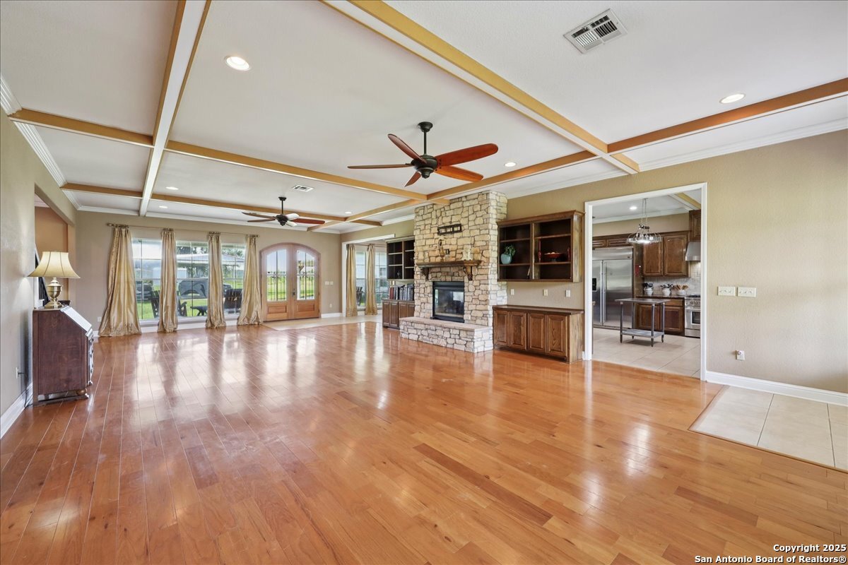 6900 Meyers Road Orange, TX 77632 - Photo 18 of 49 a view of a hall with wooden floor