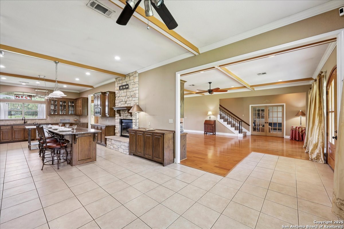 6900 Meyers Road Orange, TX 77632 - Photo 20 of 49 a lobby with furniture and view of dining room