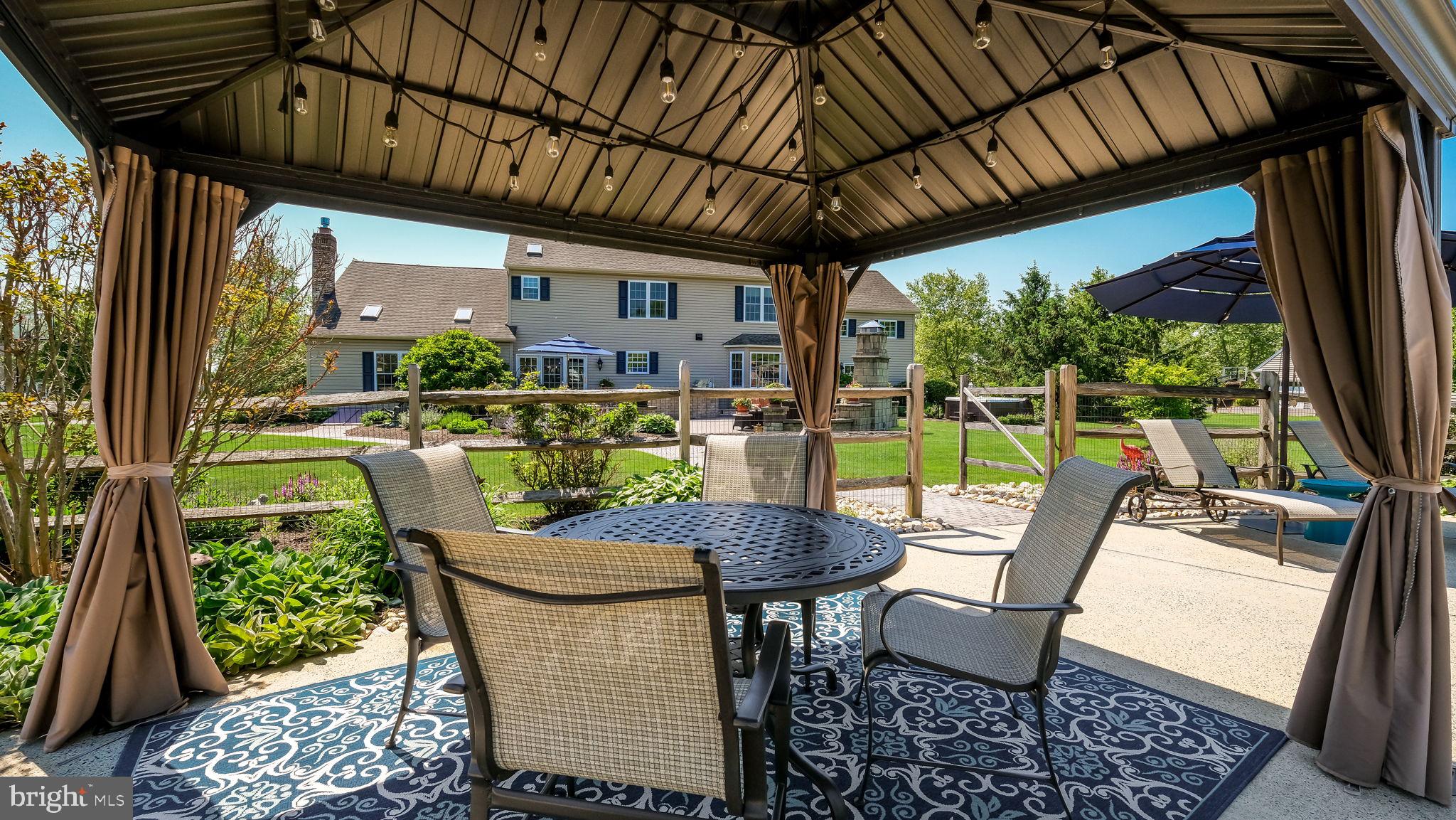 4805 Cheshire Road Doylestown, PA 18902 - Photo 58 of 89 Lit Gazebo
