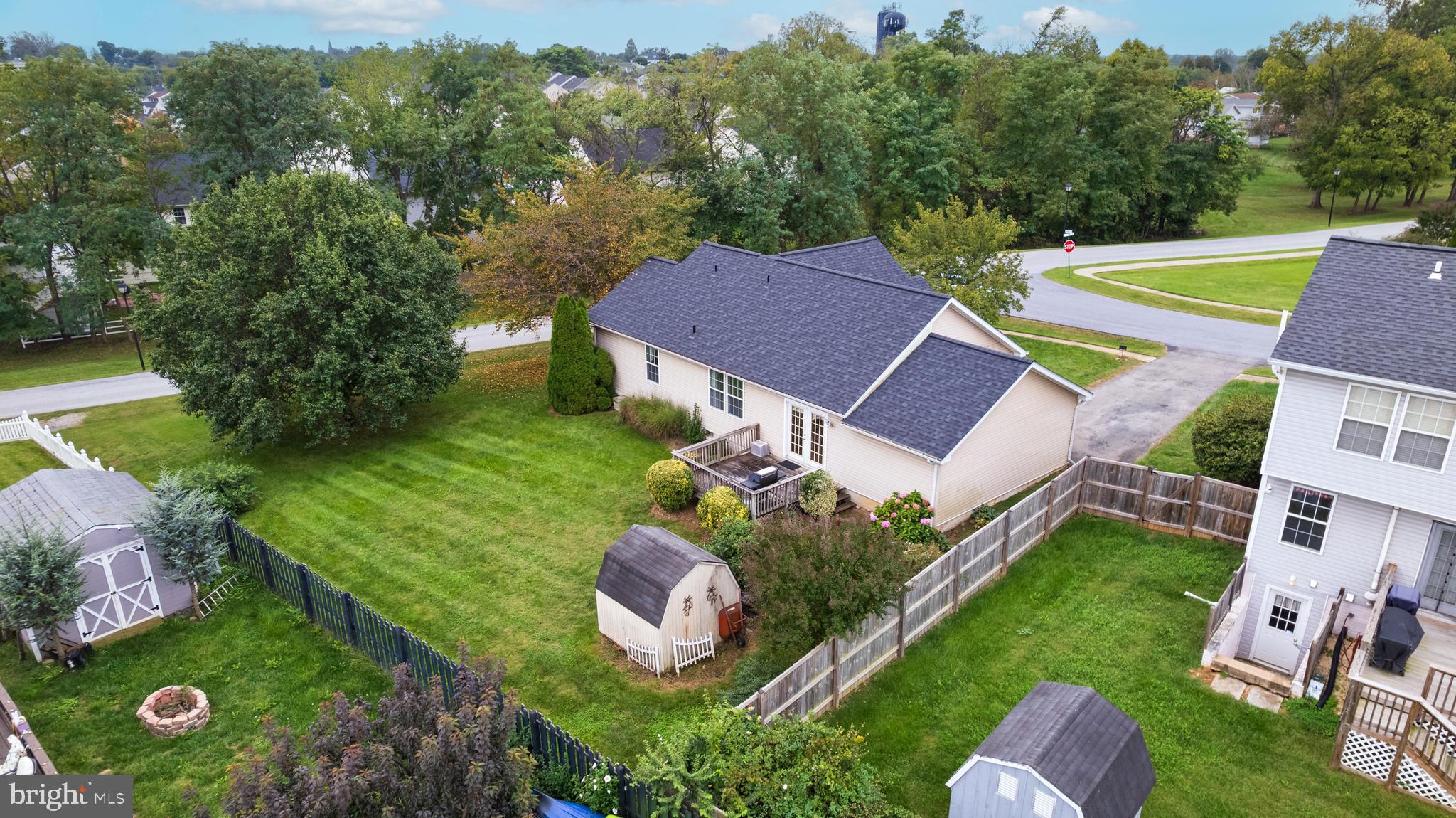 112 Brin Drive Ranson, WV 25438 - Photo 25 of 26 a view of a house with a backyard and a swimming pool