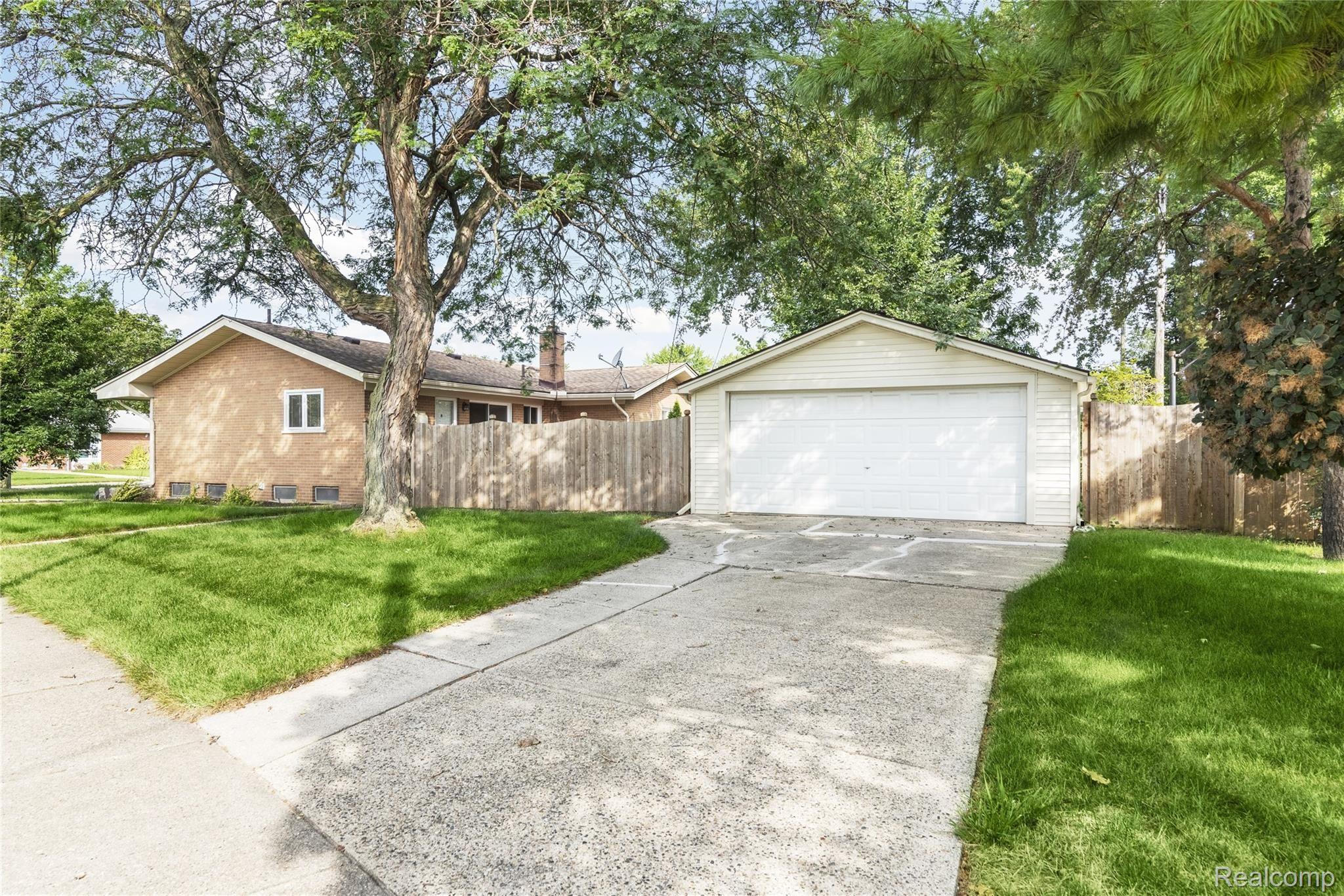 4593 Valley Road Trenton, MI 48183 - Photo 2 of 27 CORNER LOT, 2 CAR GARAGE WITH ELECTRIC AND OPENER