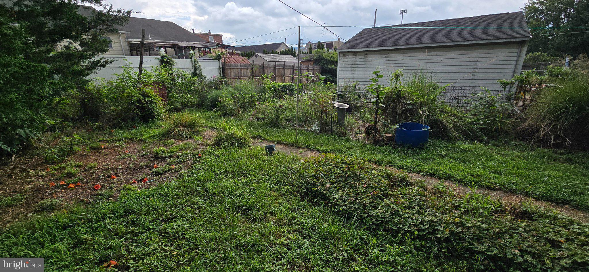 1123 Butler Street Reading, PA 19601 - Photo 11 of 15 Lush garden awaiting transformation.