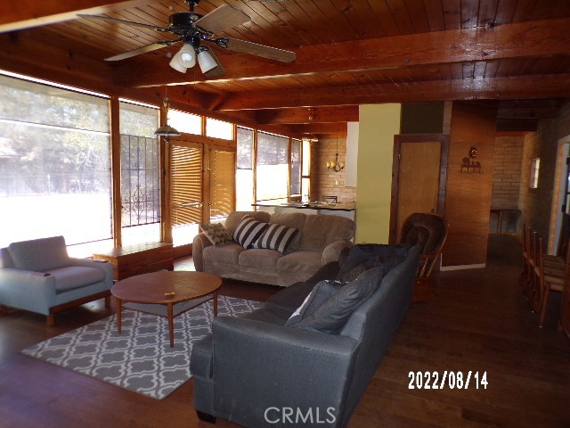 13425 Jensen Road Clearlake Oaks, CA 95423 - Photo 7 of 14 a living room with furniture and a large window