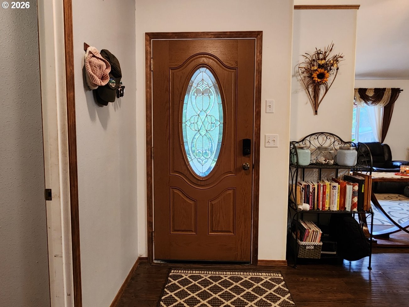 93490 Fir Road Port Orford, OR 97465 - Photo 20 of 47 a view of entryway with wooden floor