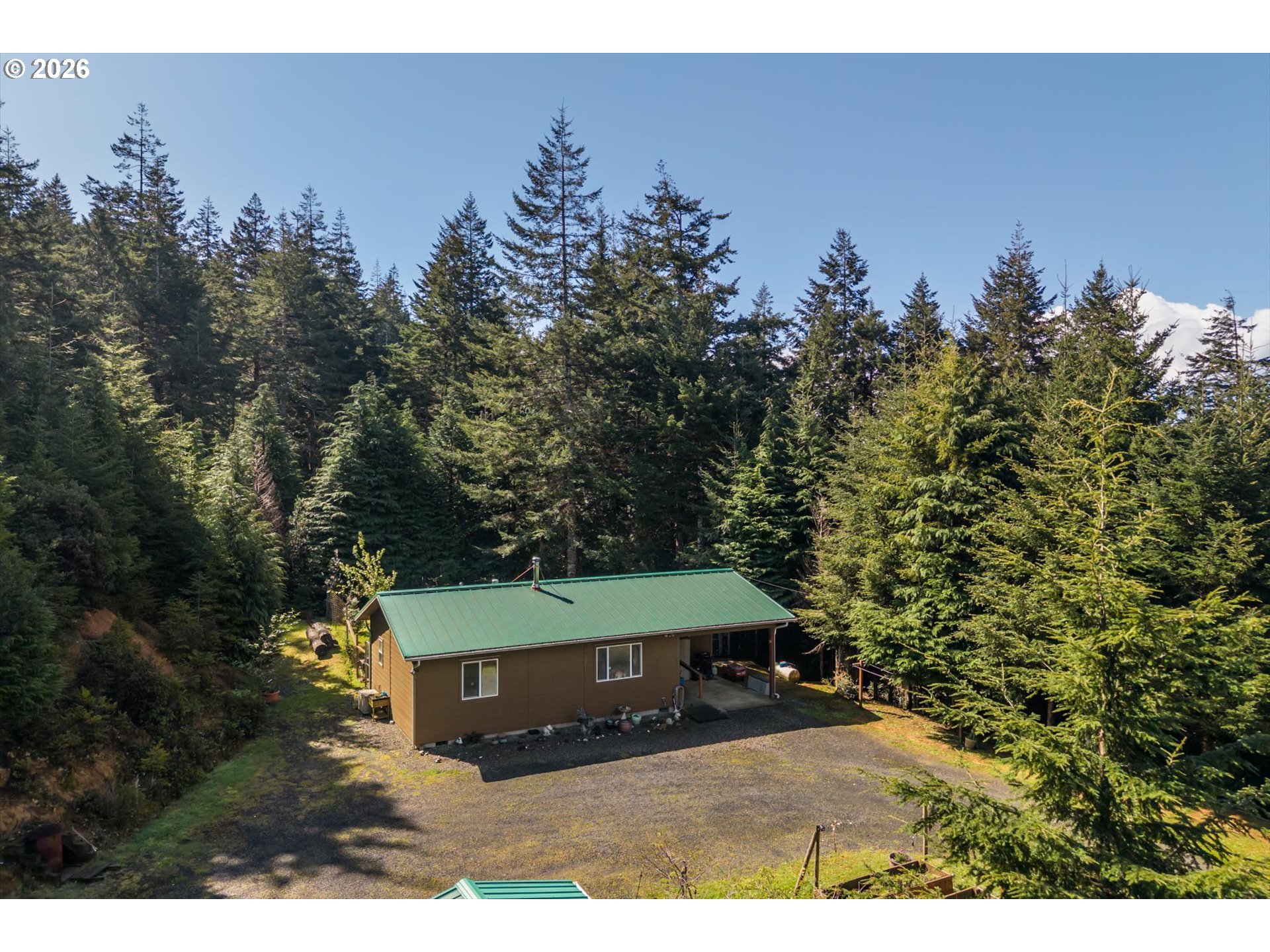 93490 Fir Road Port Orford, OR 97465 - Photo 2 of 47 a view of outdoor space yard and trees
