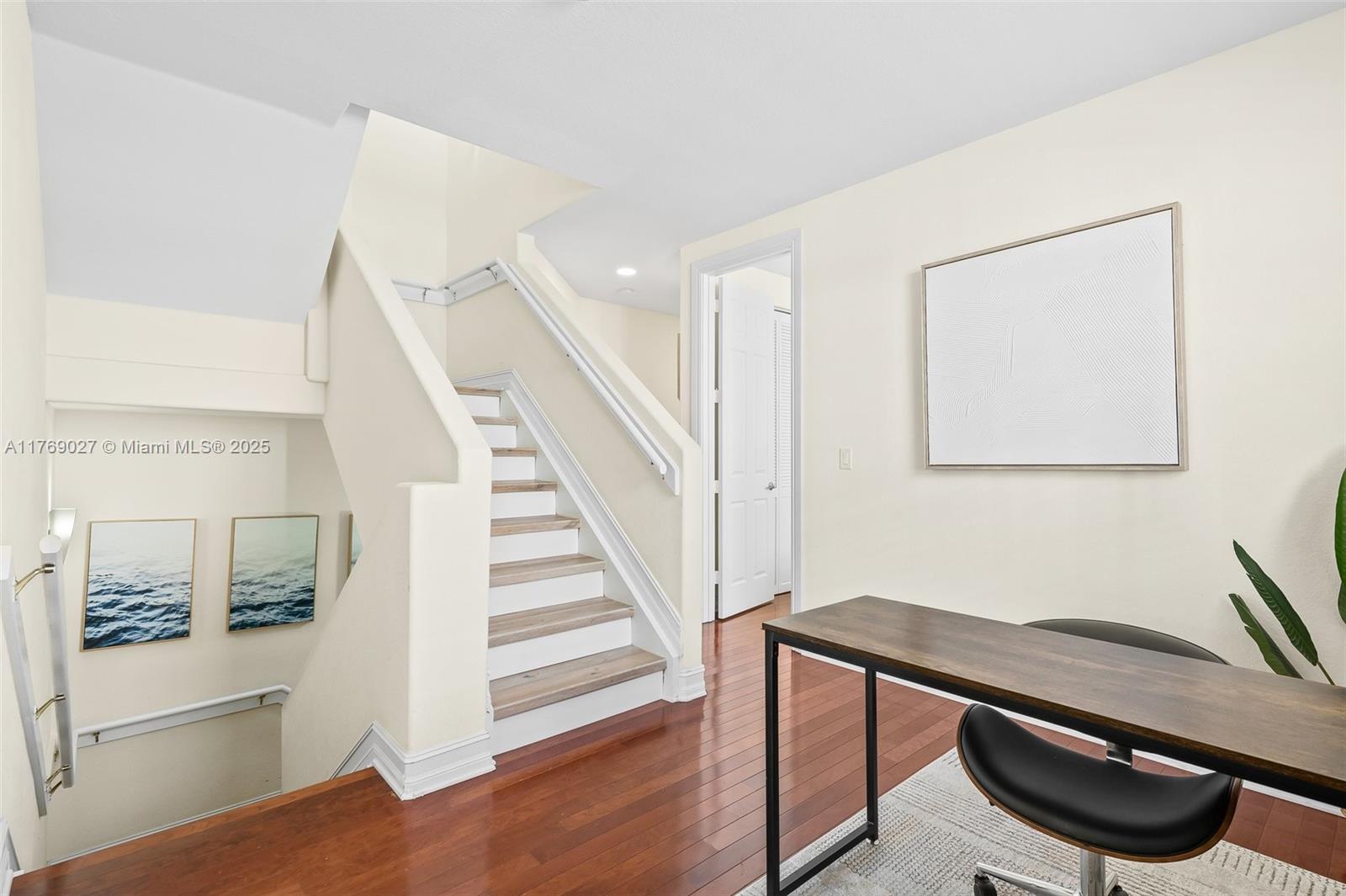 419 Southwest 5th Street, Unit 419 Fort Lauderdale, FL 33315 - Photo 11 of 44 a view of entryway with wooden floor