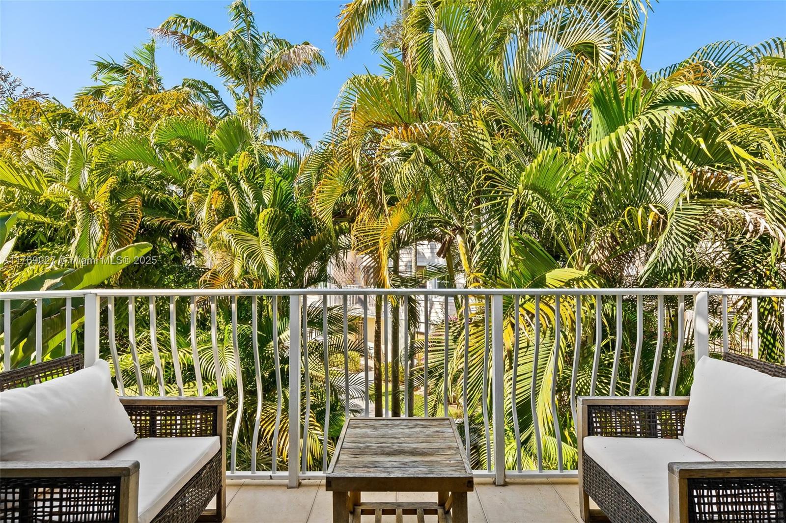 419 Southwest 5th Street, Unit 419 Fort Lauderdale, FL 33315 - Photo 37 of 44 a view of balcony with furniture
