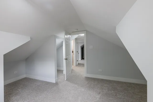 a view of empty room