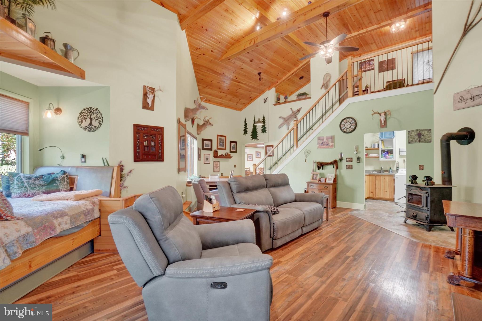 127 Halls Road Red Lion, PA 17356 - Photo 8 of 133 a living room with furniture and wooden floor