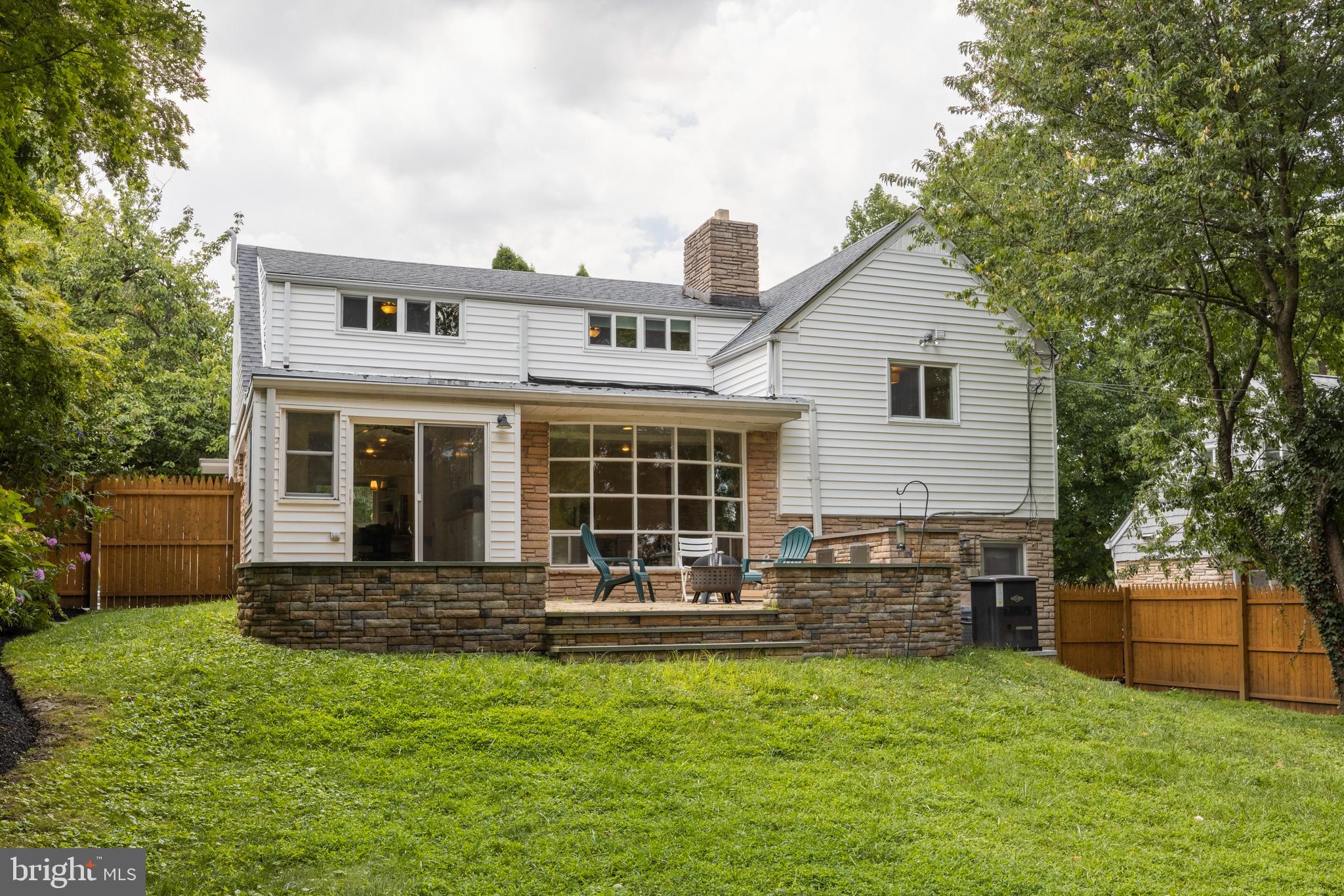 709 Oxford Road Bala Cynwyd, PA 19004 - Photo 3 of 25 Spacious back patio for entertaining
