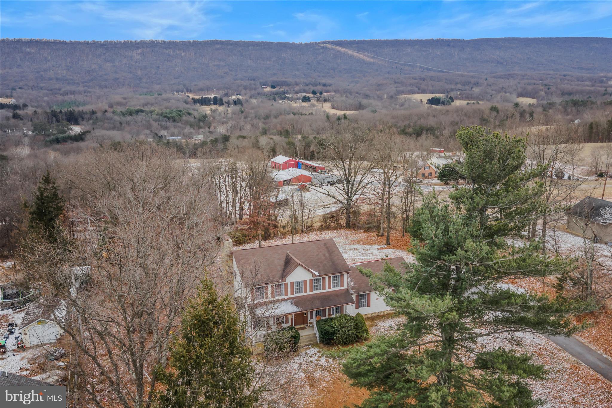 2509 Highland Ridge Road Berkeley Springs, WV 25411 - Photo 56 of 68 Aerial Front