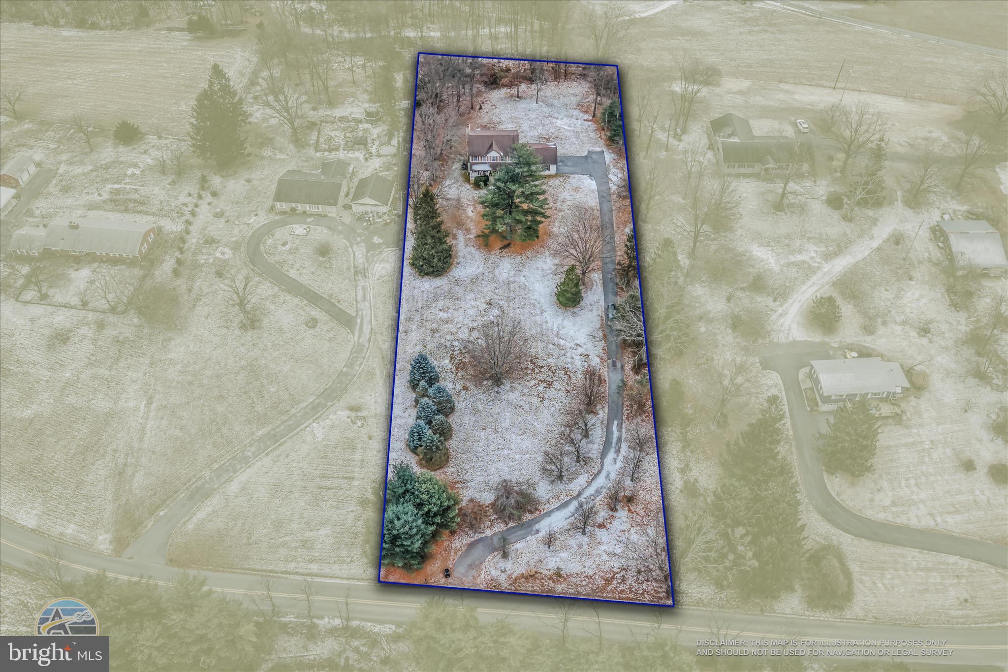 2509 Highland Ridge Road Berkeley Springs, WV 25411 - Photo 67 of 68 Property Aerial