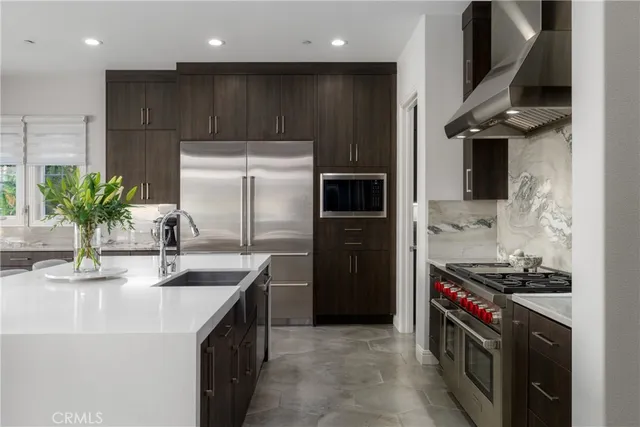 a living room with furniture fireplace and flat screen tv