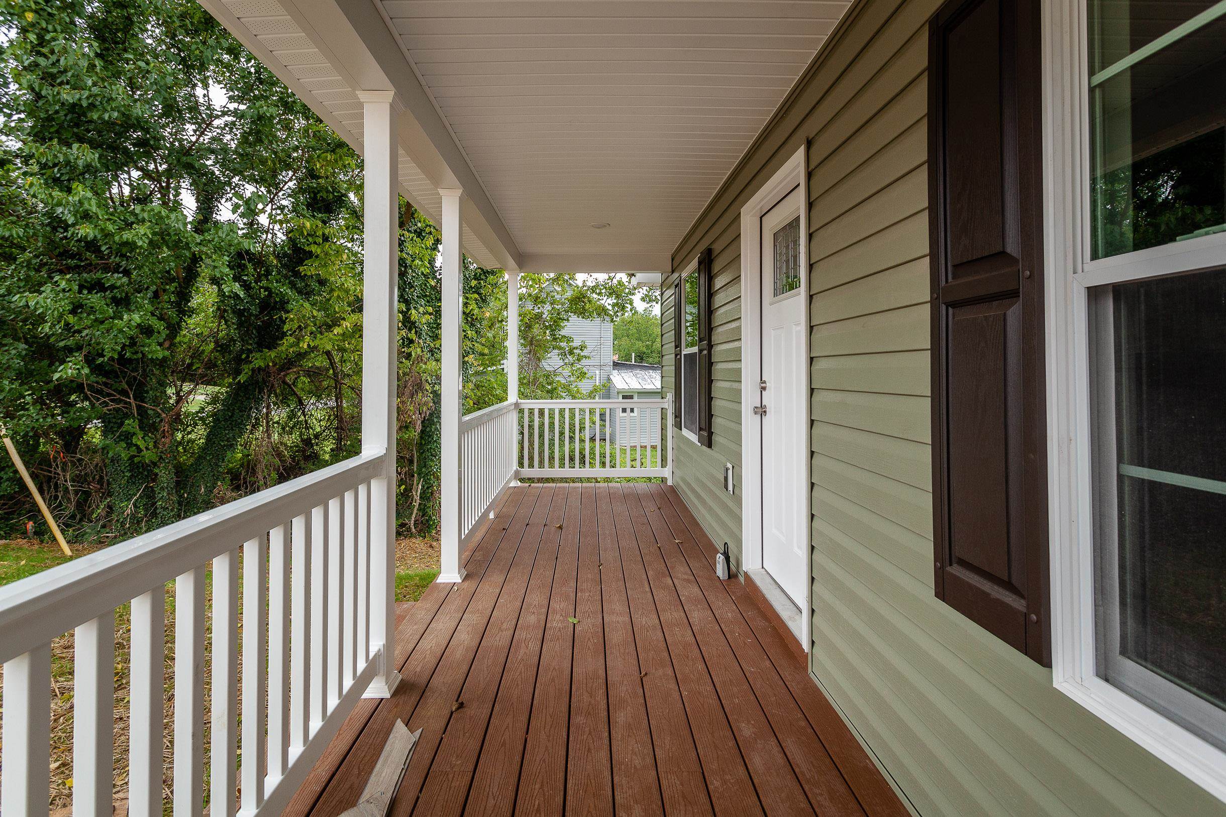 17030 Mt Pleasant Road Elkton, VA 22827 - Photo 2 of 22 a view of a balcony with wooden floor
