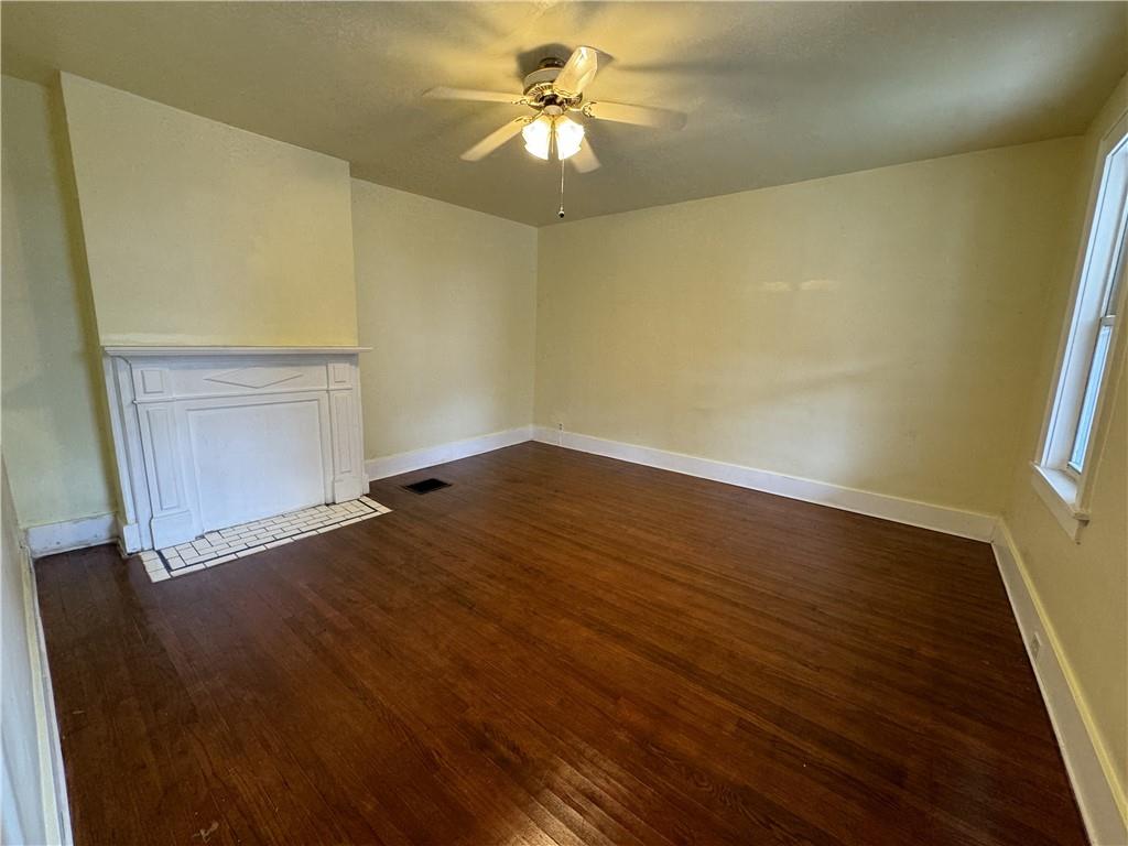 522 Cubbage Street Carnegie, PA 15106 - Photo 14 of 22 wooden floor in an empty room with a window