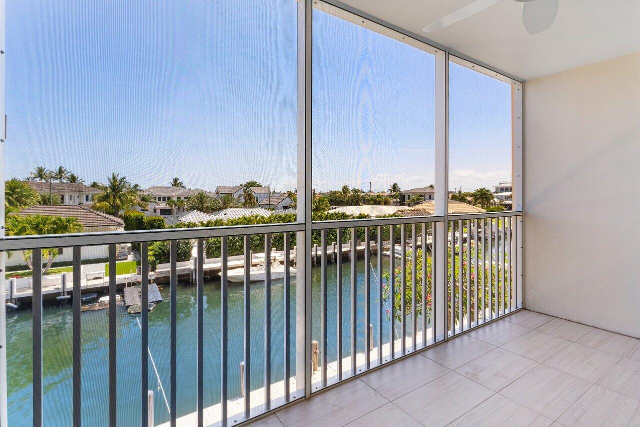 750 Northeast Spanish River Boulevard, Unit 3020 Boca Raton, FL 33431 - Photo 22 of 29 VIEW FROM PATIO