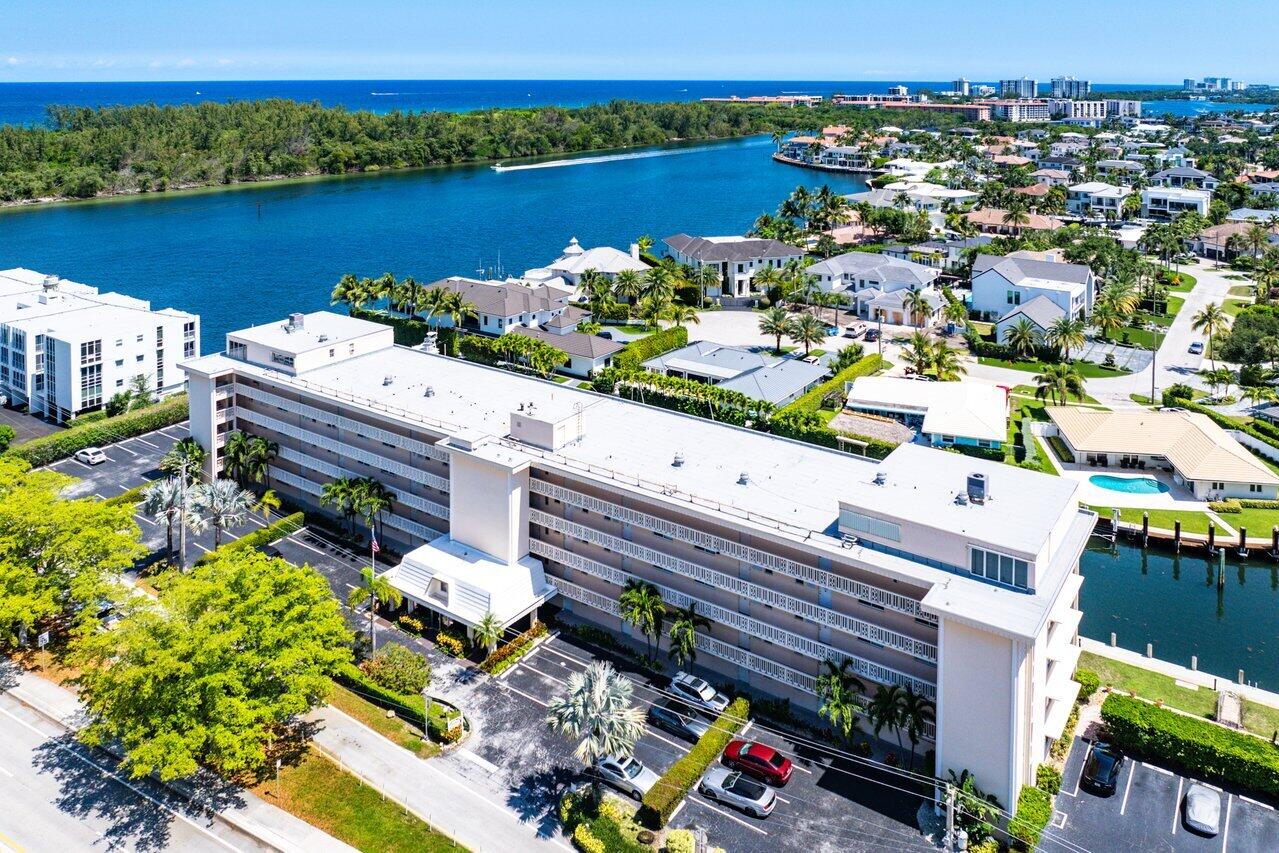 750 Northeast Spanish River Boulevard, Unit 3020 Boca Raton, FL 33431 - Photo 24 of 29 AERIAL VIEW OF BUILDING