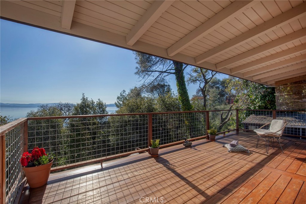 3105 Knob Street Nice, CA 95464 - Photo 29 of 36 a view of balcony with wooden floor and outdoor seating