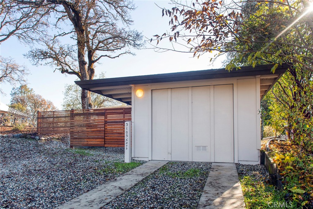 3105 Knob Street Nice, CA 95464 - Photo 35 of 36 a backyard of a house with lots of green space