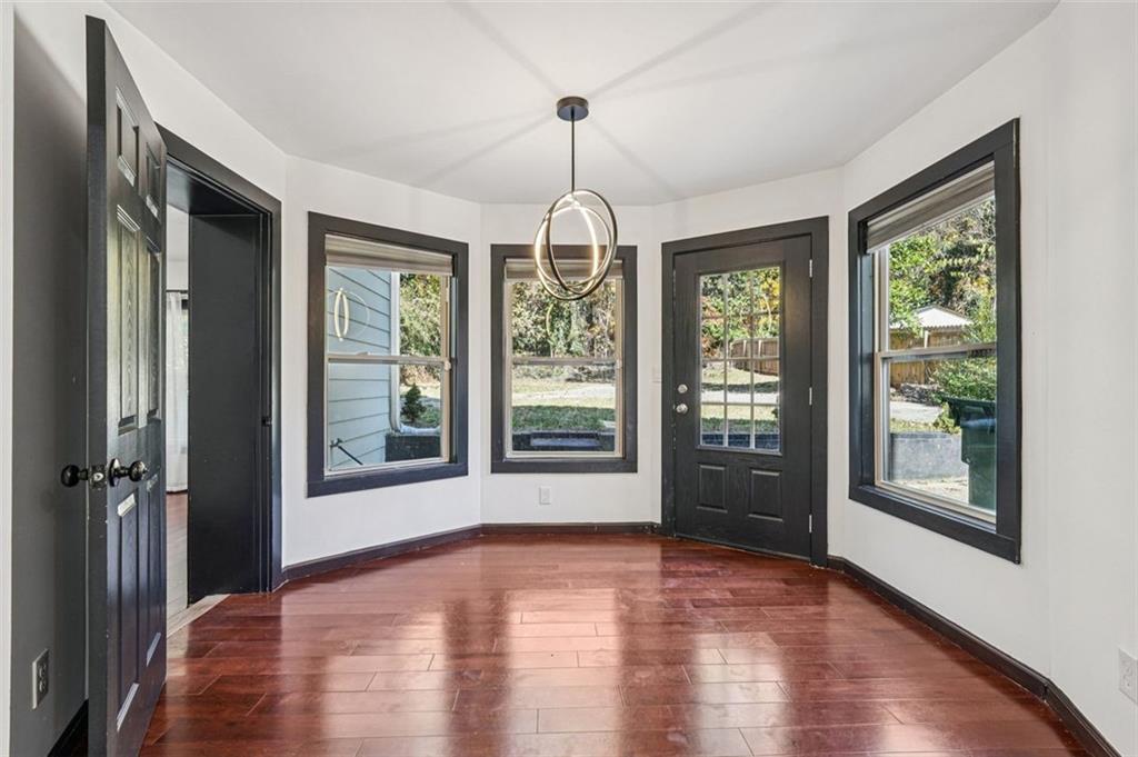 1689 Derry Avenue Southwest Atlanta, GA 30310 - Photo 20 of 51 a view of an empty room with glass door and balcony