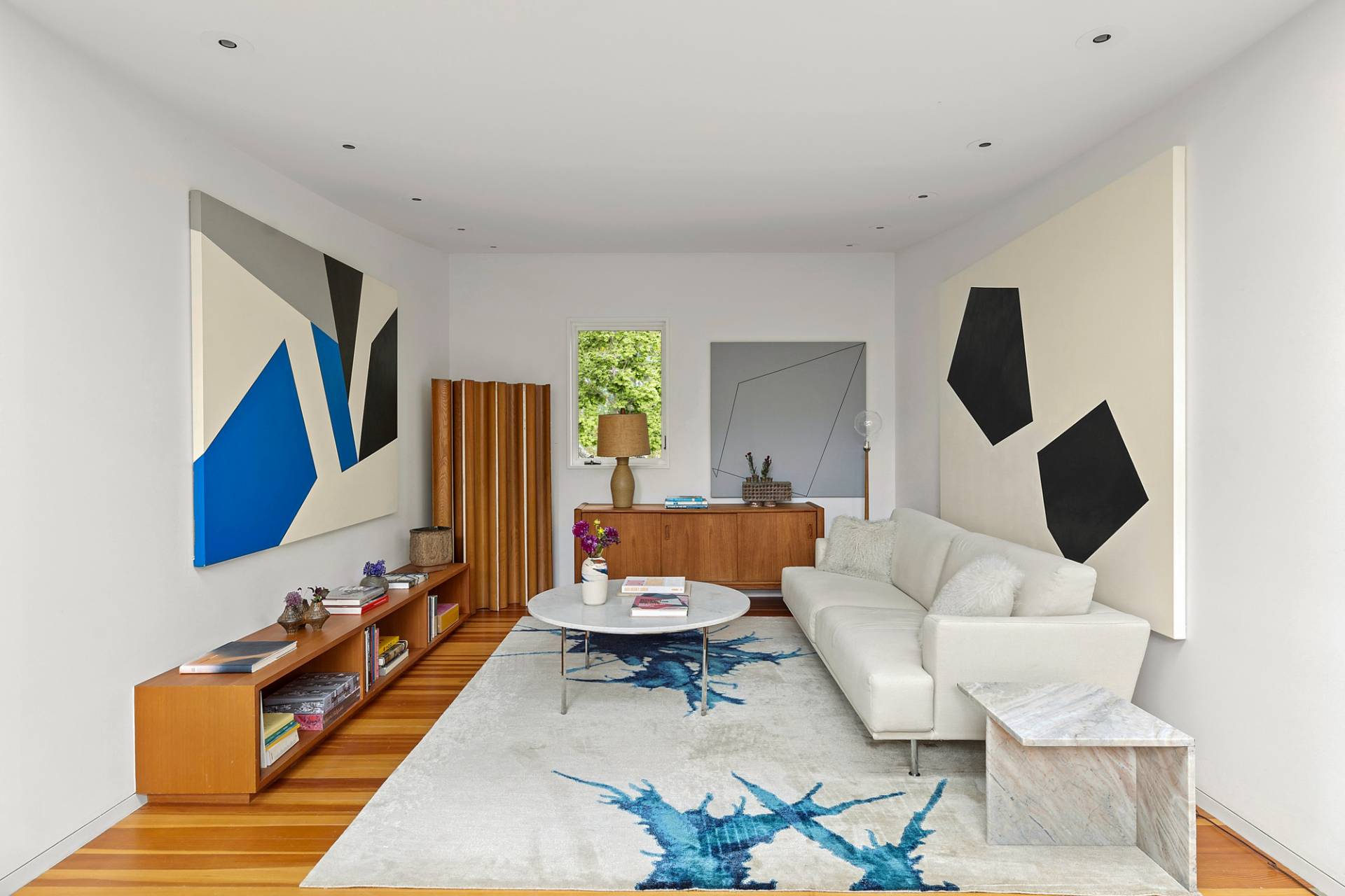 1052 Noyac Path Water Mill, NY 11976 - Photo 22 of 35 a living room with furniture and wooden floor