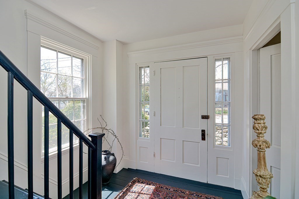 1904 Main Road Westport, MA 02791 - Photo 6 of 42 a view of an entryway with wooden floor