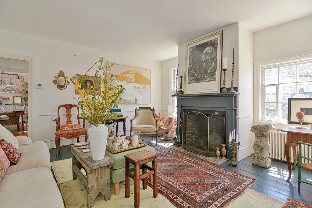 1904 Main Road Westport, MA 02791 - Photo 8 of 42 a living room with furniture and a fireplace