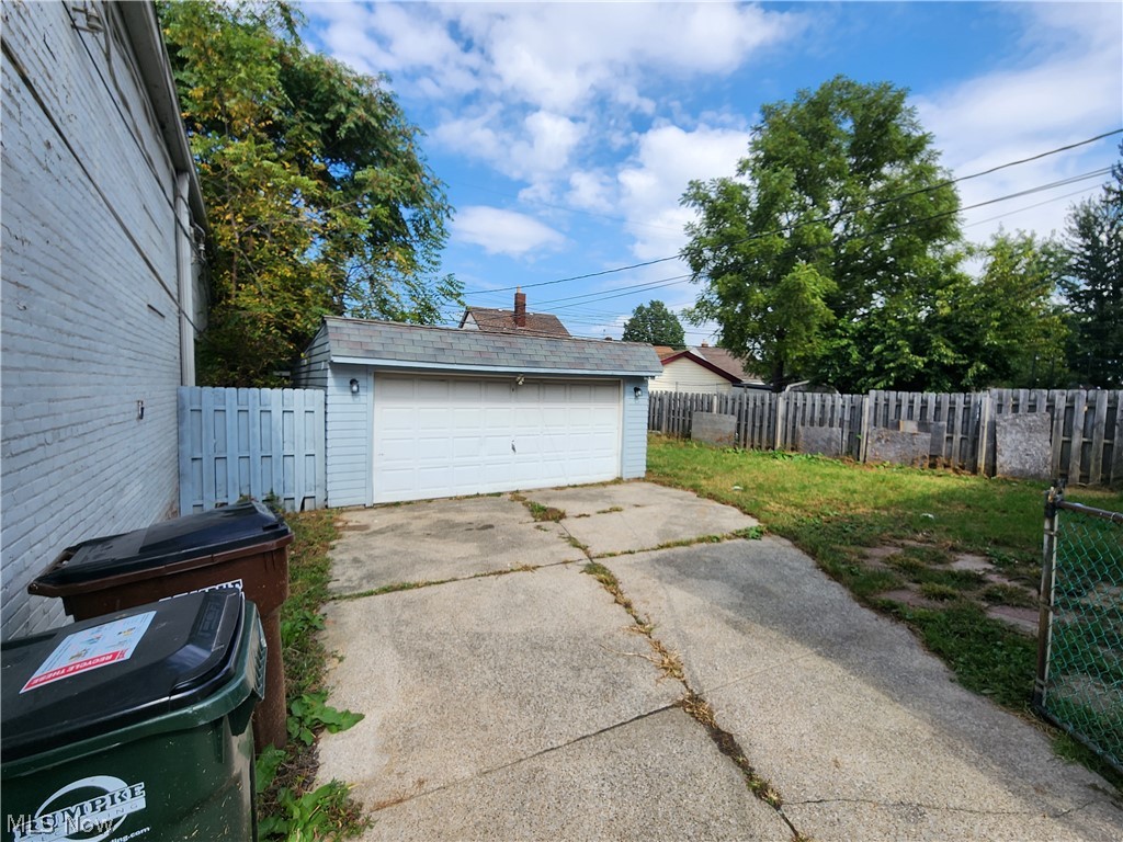 7202 Snow Road Parma, OH 44129 - Photo 13 of 14 View of garage